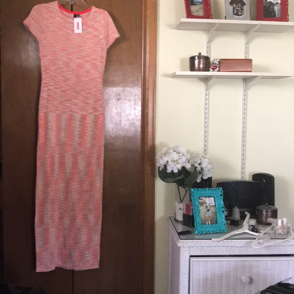 Long knitted dress